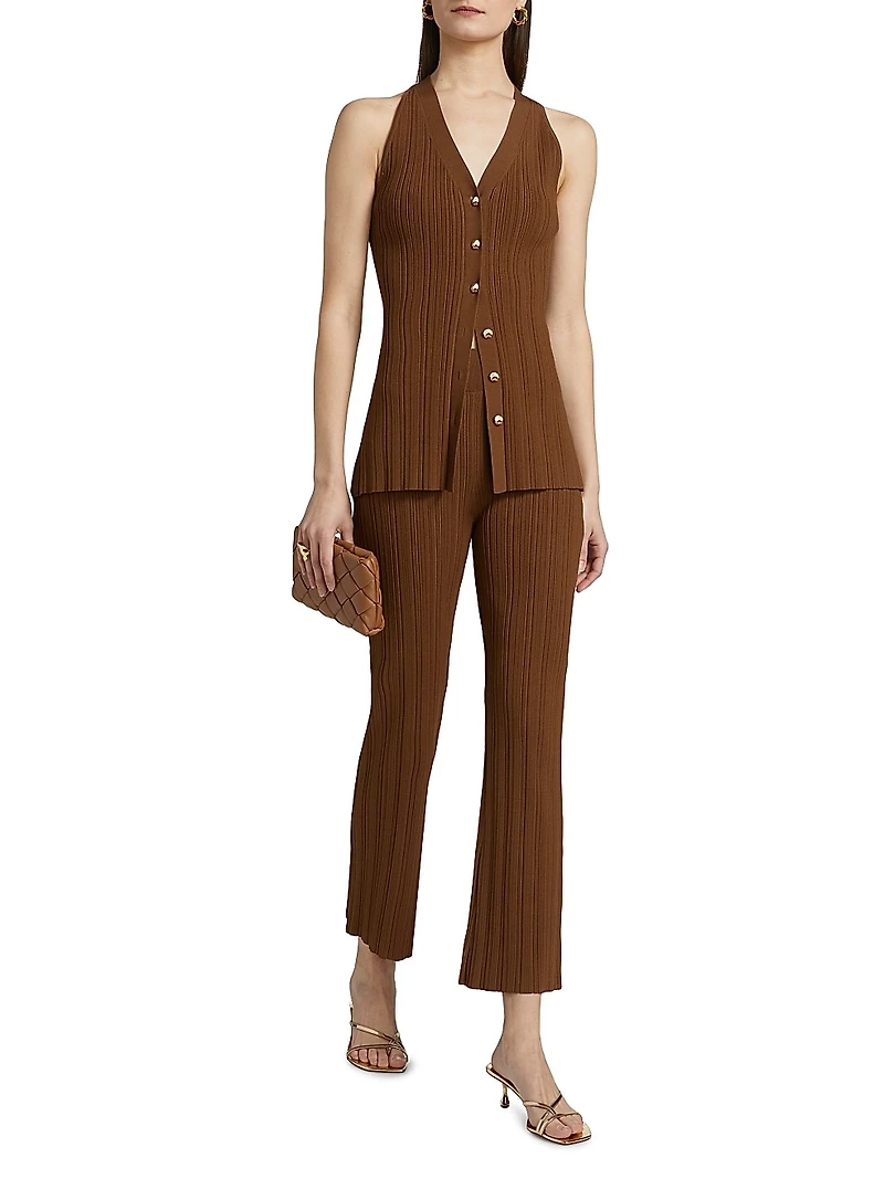 Massaro Knit Ankle Pants