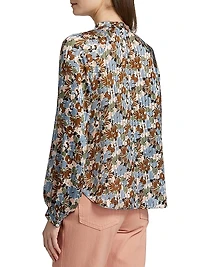 Linds Silk Floral Blouse