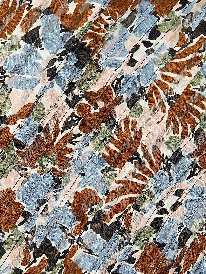 Linds Silk Floral Blouse