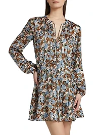Nyjah Silk Floral Minidress