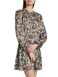 Nyjah Silk Floral Minidress