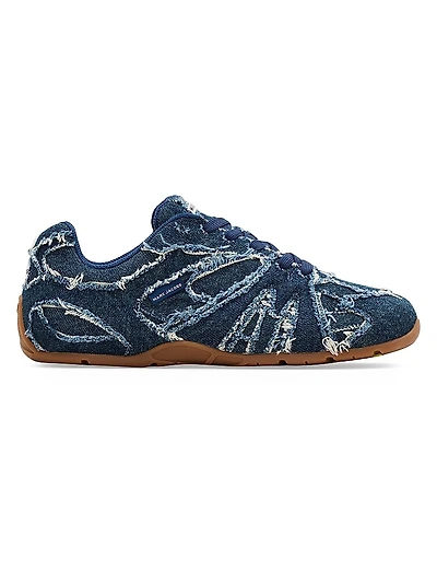 The 72 Spring Denim Low-Top Sneakers