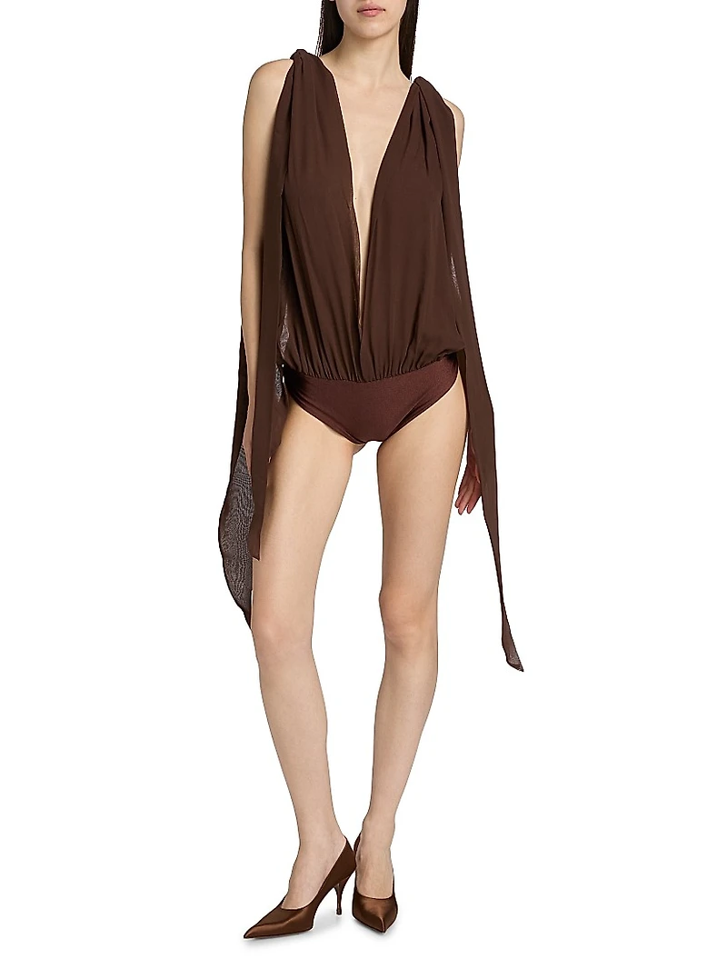 Valerie Plunging Bodysuit