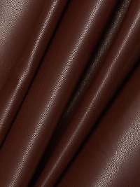 Katty Faux Leather Midi-Skirt