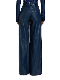 Identity Giulia Faux Leather High-Rise Pants