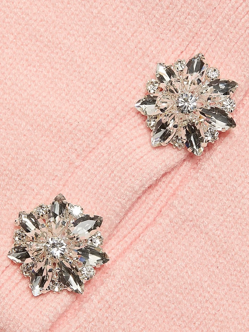 Identity Lilly Embellished Polo Sweater