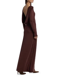 Naomi Boatneck Maxi Dress