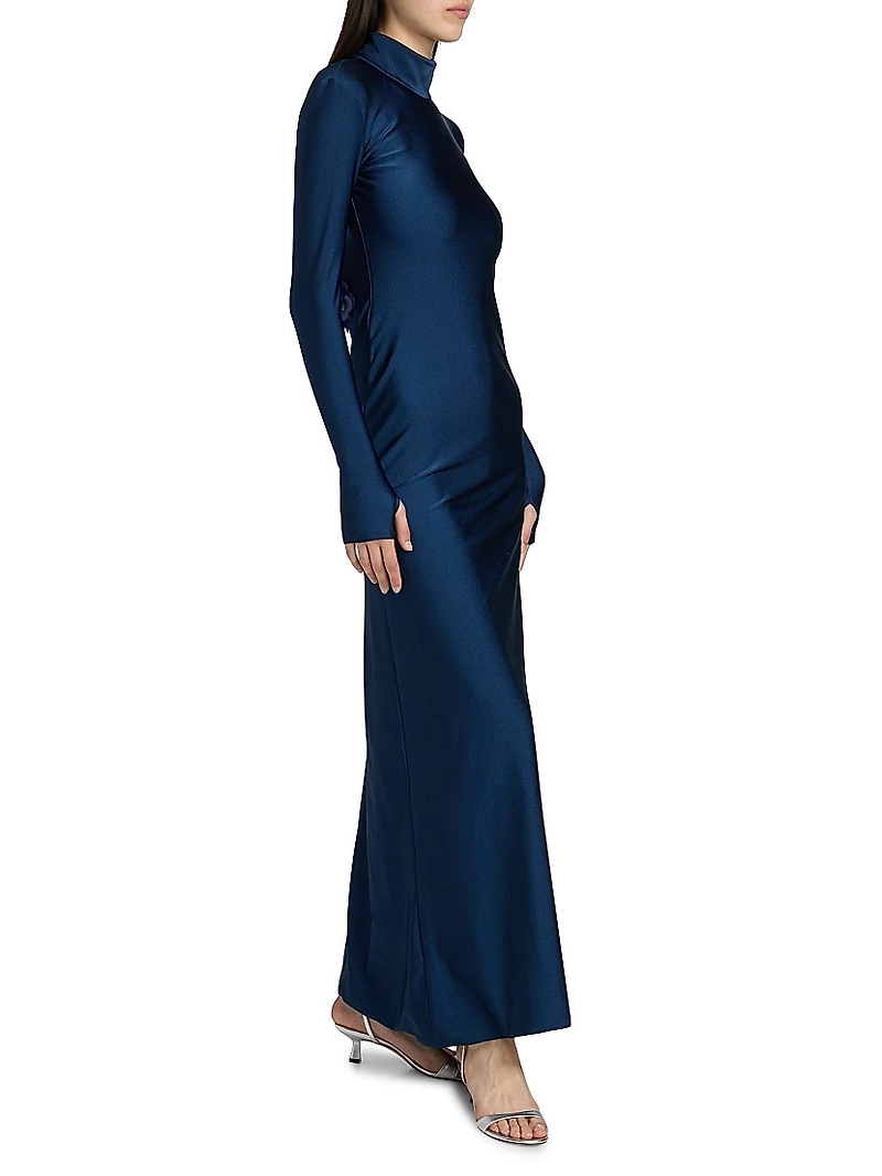 Identity Mariel Turtleneck Maxi Dress