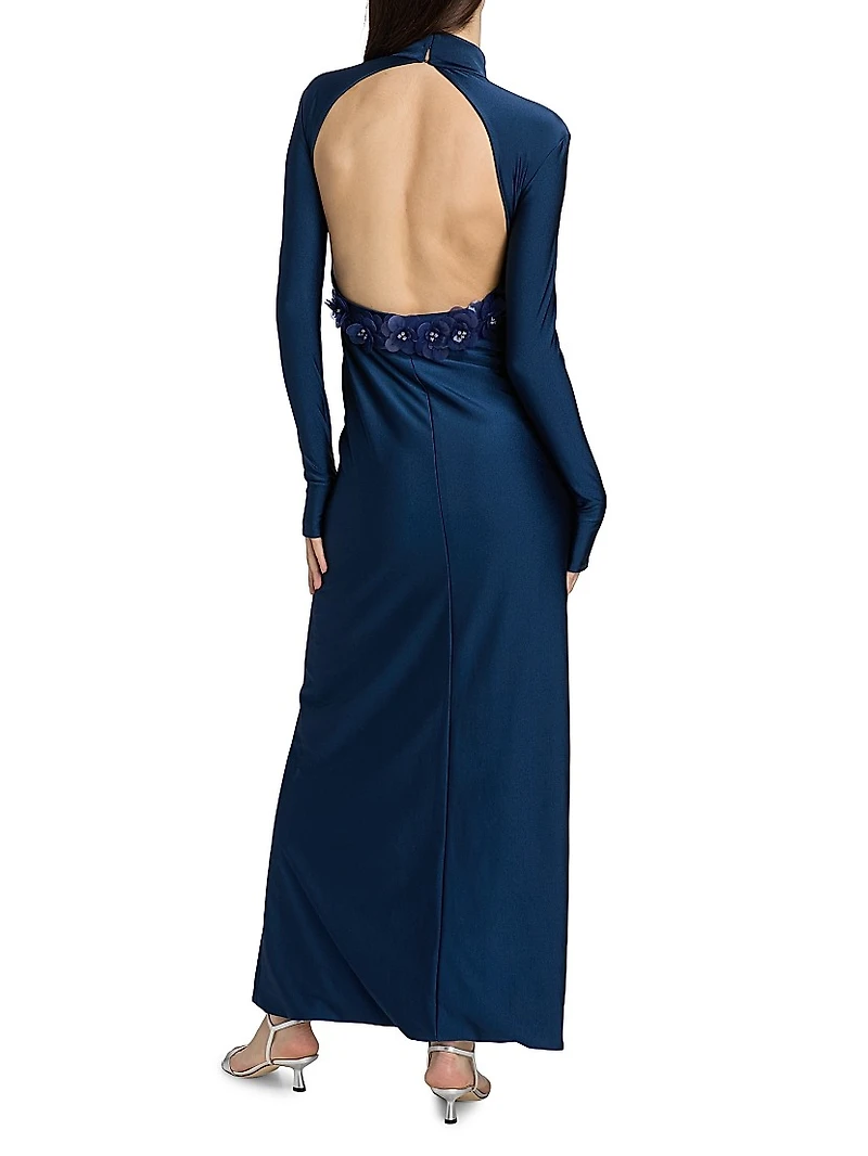 Identity Mariel Turtleneck Maxi Dress