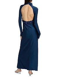 Identity Mariel Turtleneck Maxi Dress