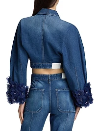Identity Kathya Embellished Denim Jacket