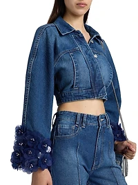 Identity Kathya Embellished Denim Jacket