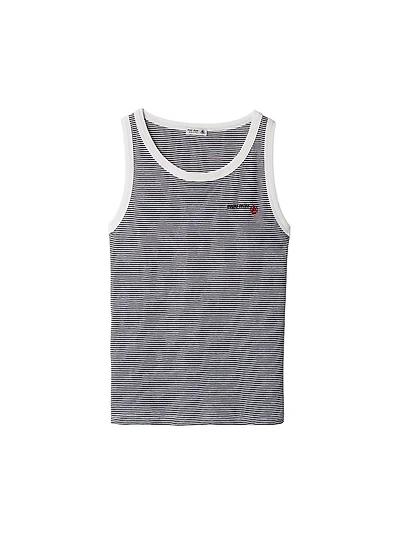 Petit Bateau x Miu Ribbed Jersey Top