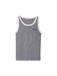 Petit Bateau x Miu Ribbed Jersey Top