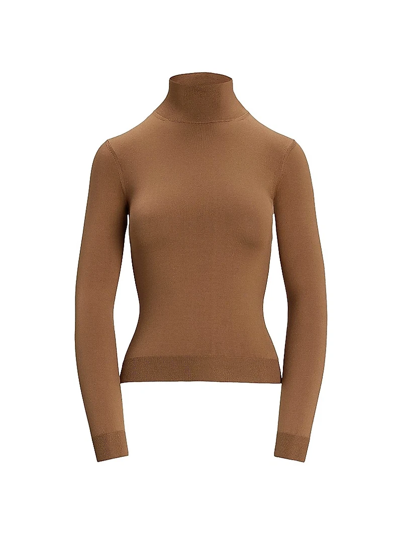 Silk Slim-Fit Sweater