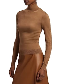 Silk Slim-Fit Sweater