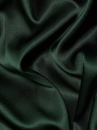 Shea Silk Charmeuse Wrap Blouse