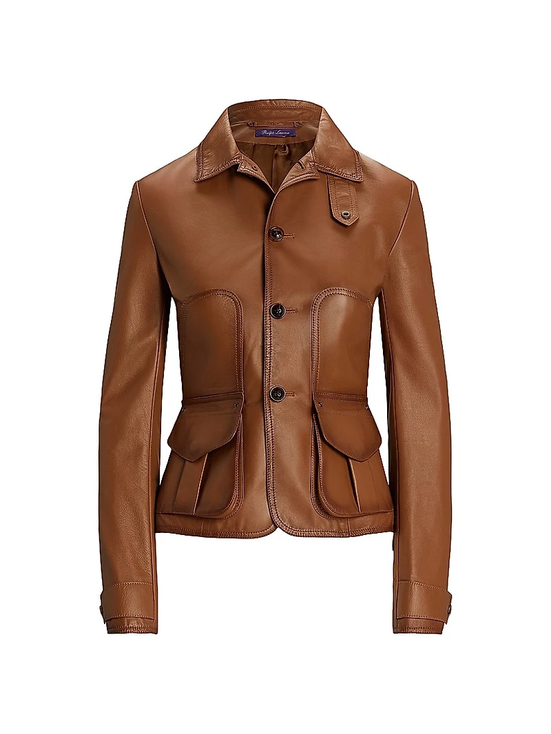 Naylor Burnished Leather Jacket