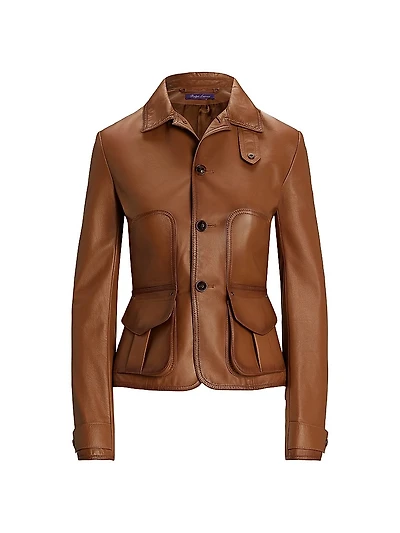 Naylor Burnished Leather Jacket