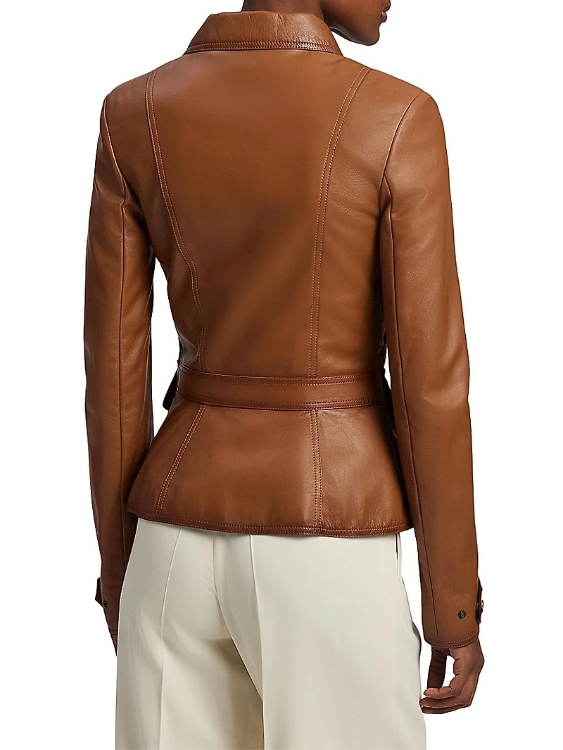 Naylor Burnished Leather Jacket