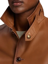 Naylor Burnished Leather Jacket