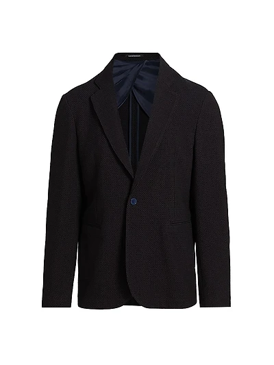 Textured Unlined Soft Jacket