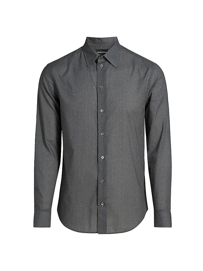 Micro Chevron Sport Shirt