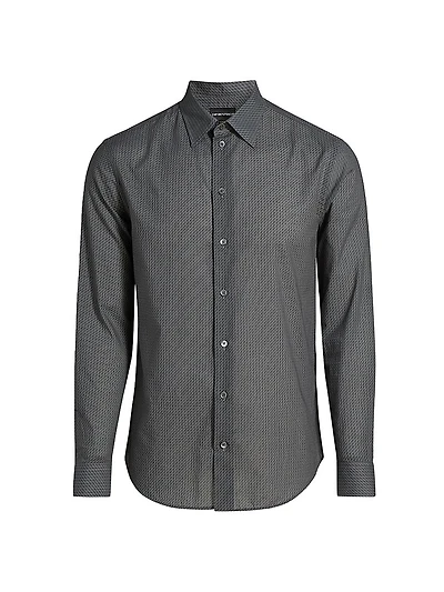 Micro Chevron Sport Shirt