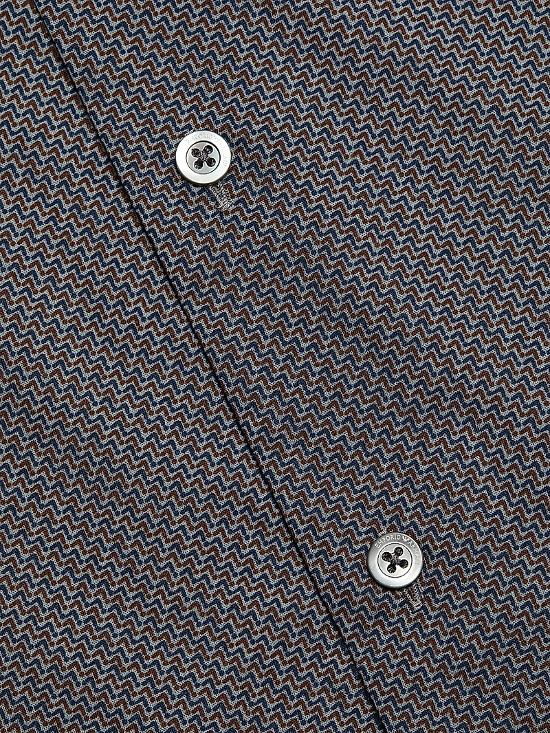 Micro Chevron Sport Shirt