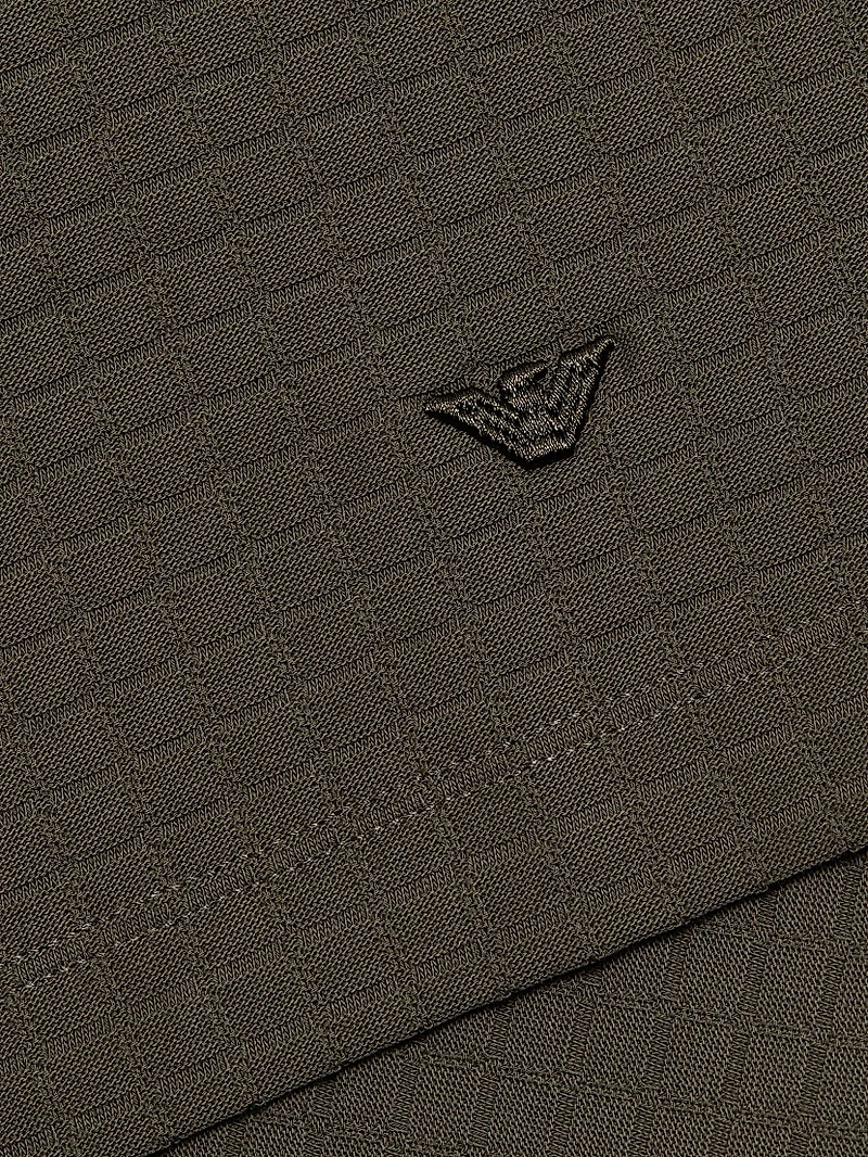 Knit Textured Polo Shirt