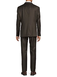 Shark Skin Wool Suit