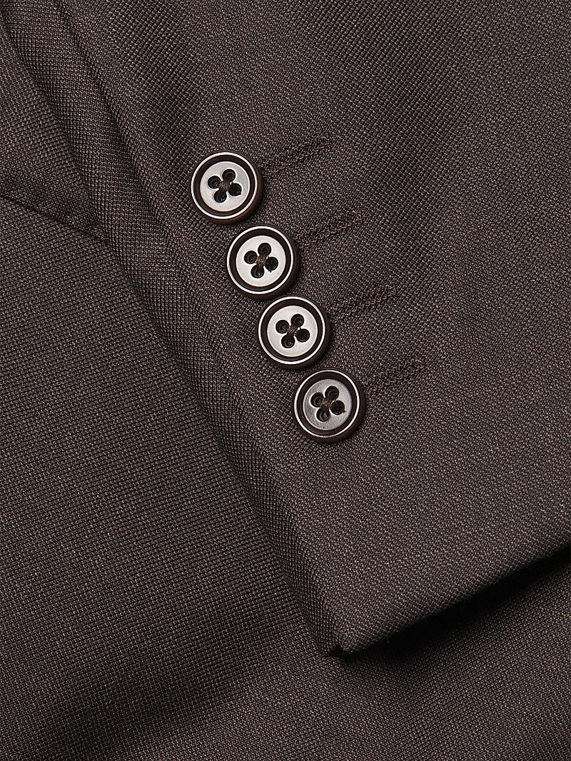 Shark Skin Wool Suit