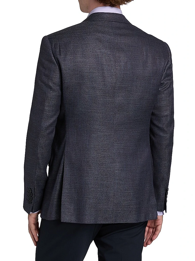 Woven Two-Button Sport Coat