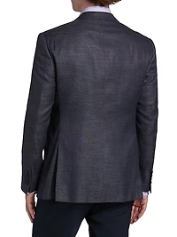 Woven Two-Button Sport Coat