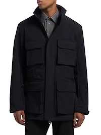 Nylon Parka Jacket