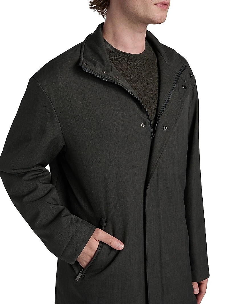 Caban Longline Coat
