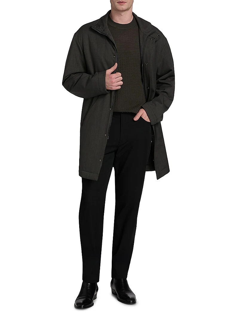 Caban Longline Coat