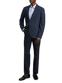 Bluette Fancy Textured Stretch-Wool Sport Coat