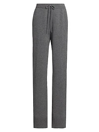 Cashmere Straight-Leg Joggers