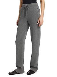 Cashmere Straight-Leg Joggers