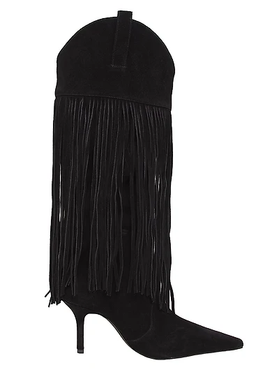Raffaela Up Boot Fringed Suede Boots