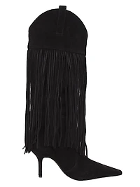 Raffaela Up Boot Fringed Suede Boots