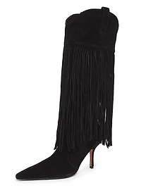 Raffaela Up Boot Fringed Suede Boots