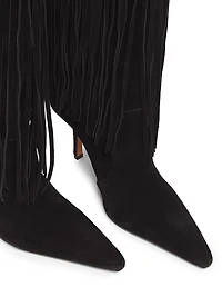 Raffaela Up Boot Fringed Suede Boots