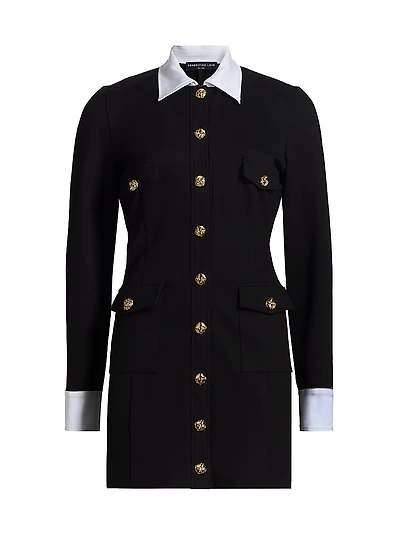 Kendall Ponte A-Line Minidress