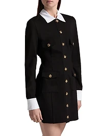 Kendall Ponte A-Line Minidress