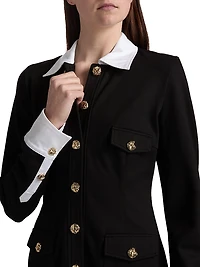 Kendall Ponte A-Line Minidress