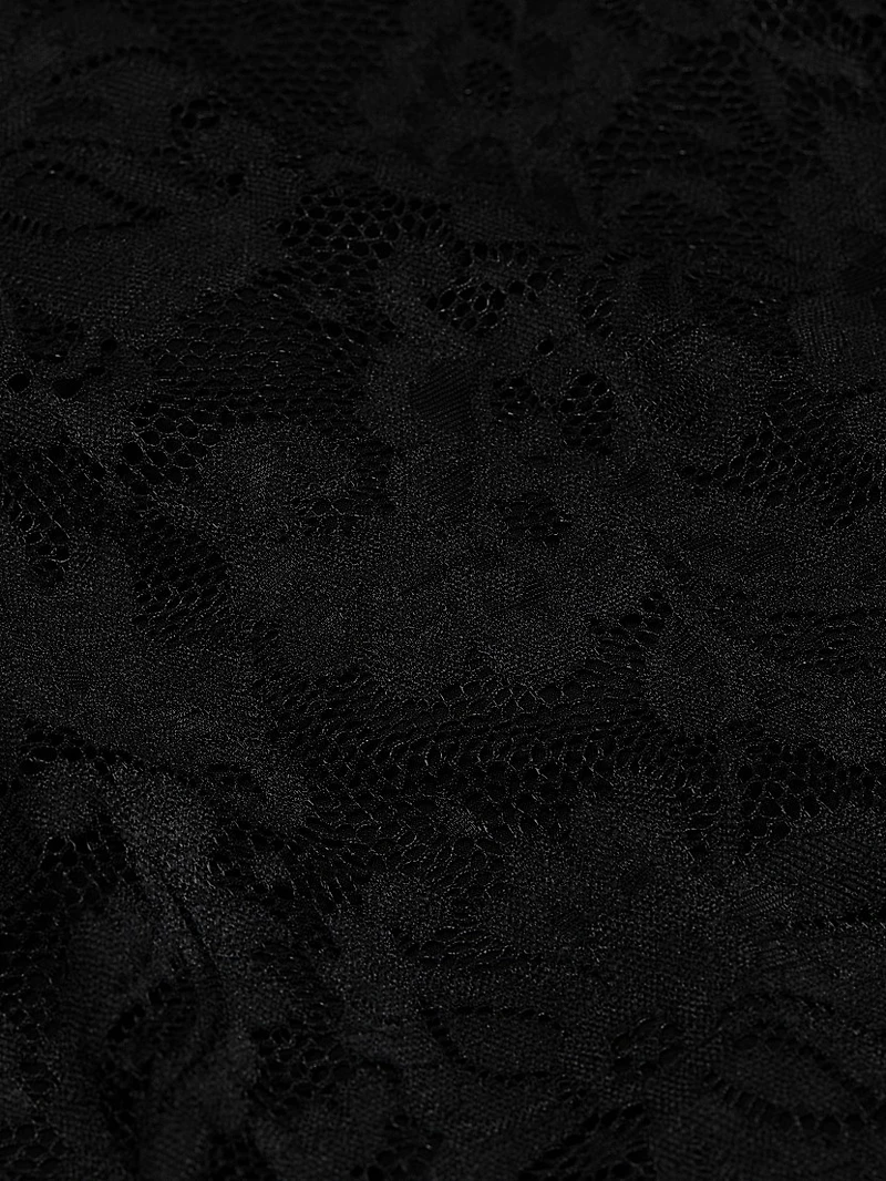 Iria Floral Lace Midi-Dress