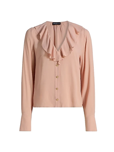 Kassy Satin Georgette Blouse