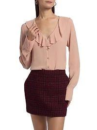 Kassy Satin Georgette Blouse